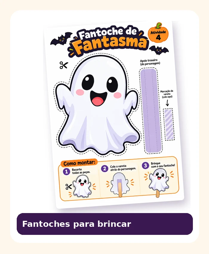 Fantoches de Halloween